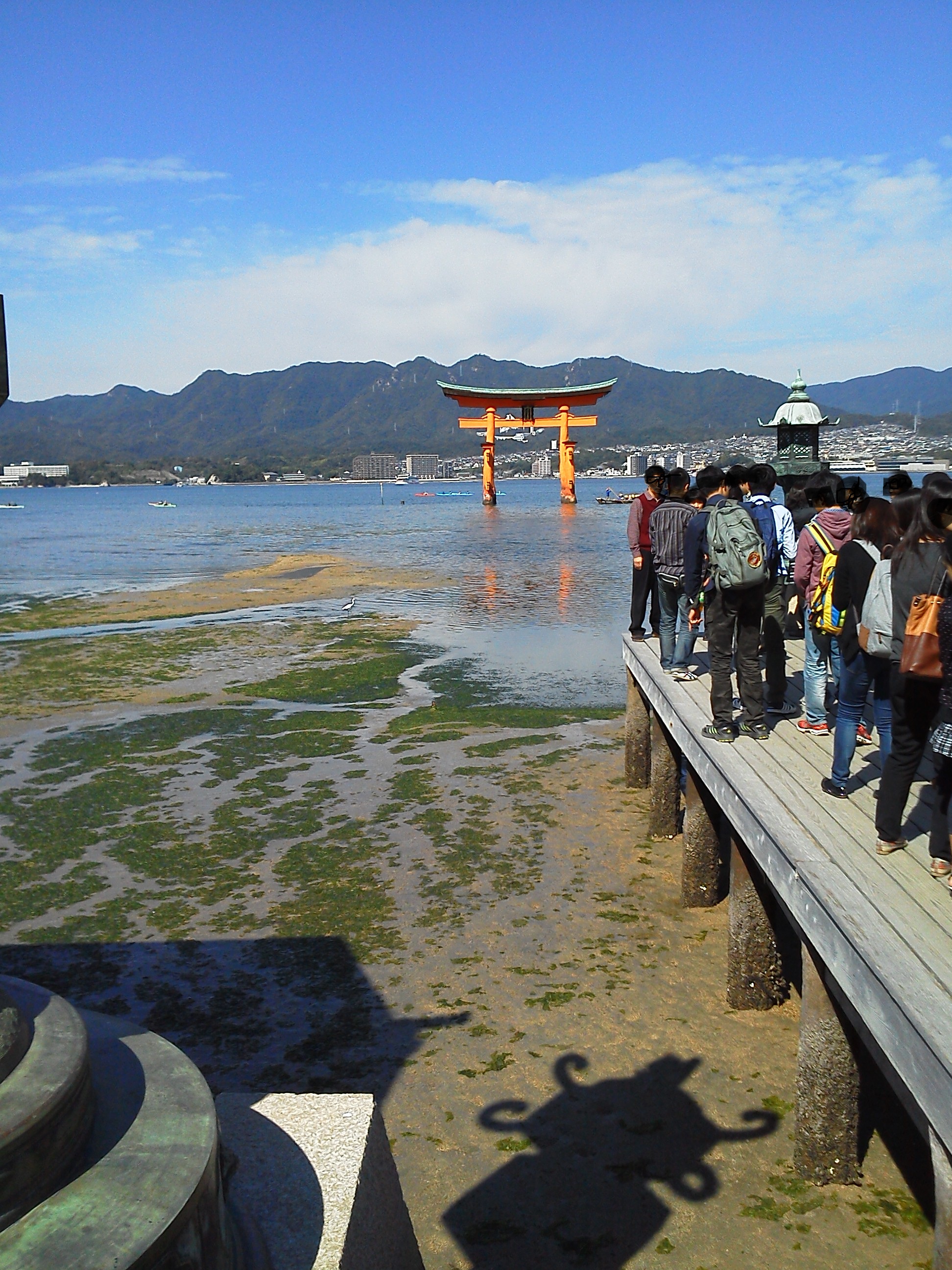 厳島神社 の干潮