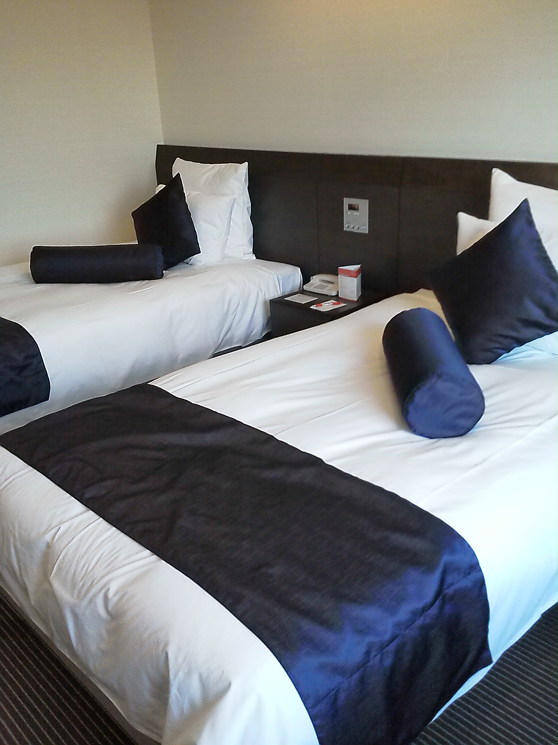 ANAクラウンプラザホテル広島のツインのベッド