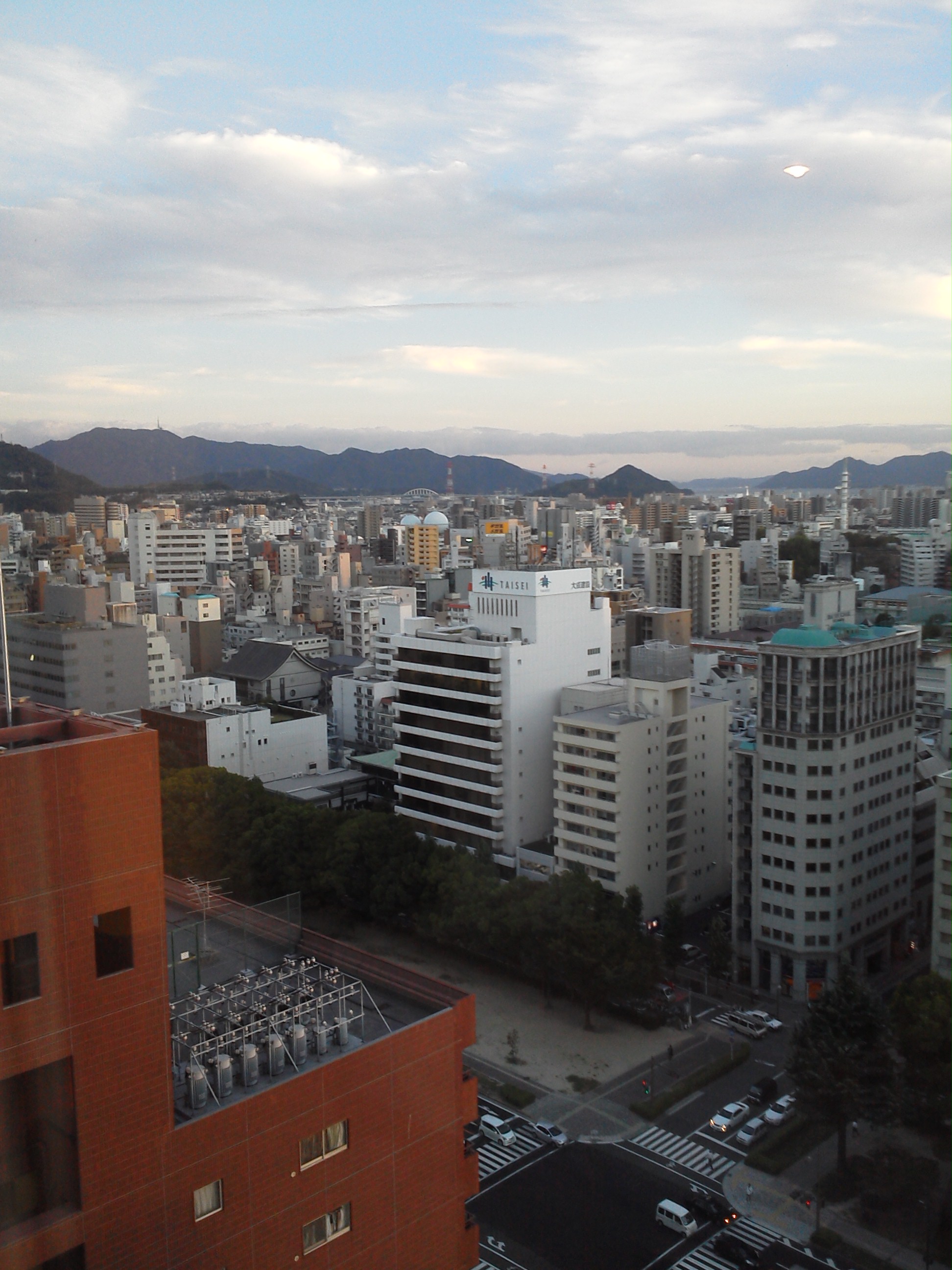 ANAクラウンプラザホテル広島の眺望